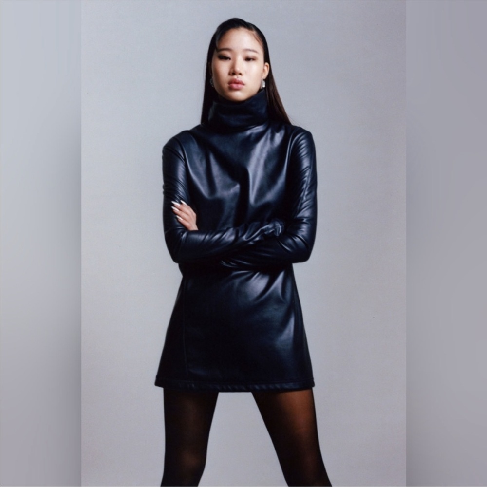 Zara faux mini dress - Picture 2 of 7